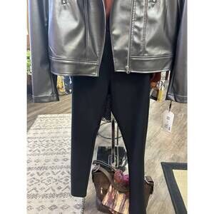 NEW SNOSKINS women's stretch leg back pocket pant in black